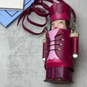 NWT Kate Spade Oh What Fun 3D Nutcracker Crossbody KJ074